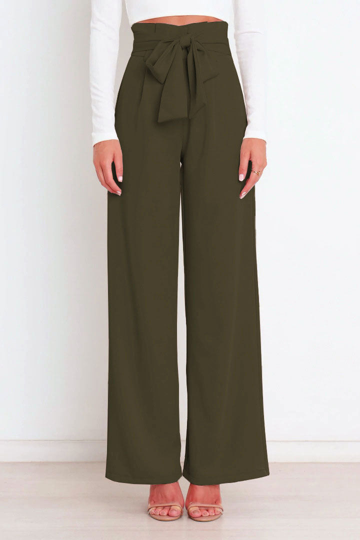 The Confidence Fit High-Waist Wide-Leg Trousers