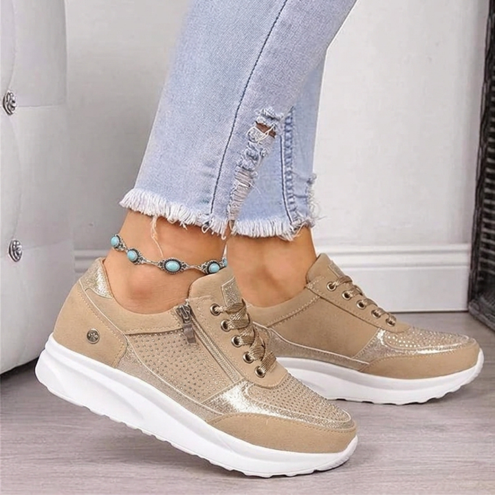 Wendy | Zip-Up Orthopedic Comfort Sneaker