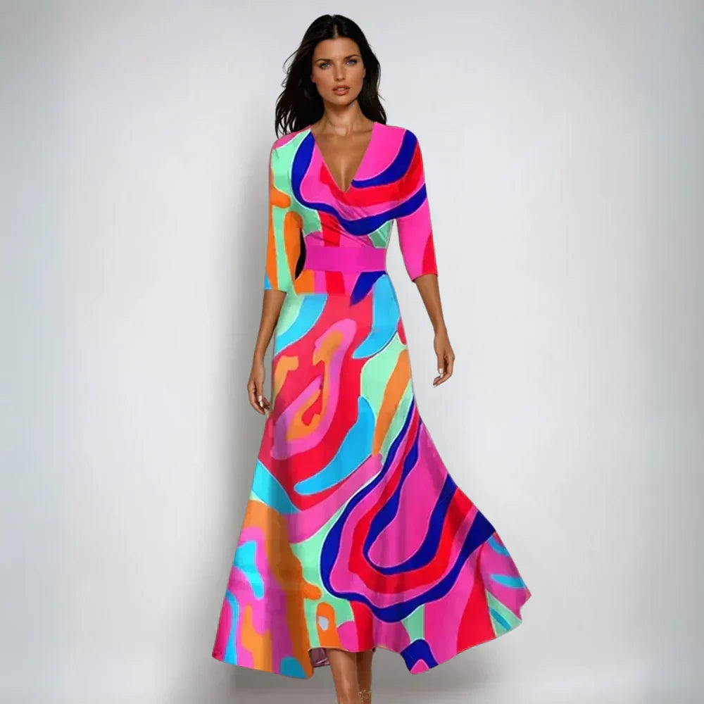 Jocelyn | Sophisticated Women Floral Dress