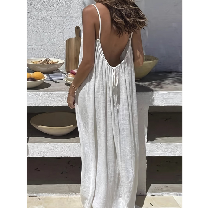 Afila| Casual Backless Cami Summer Dress