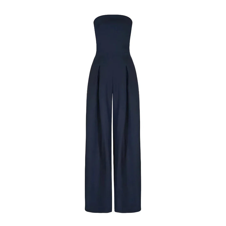 Amber | Elegant Strapless Jumpsuit