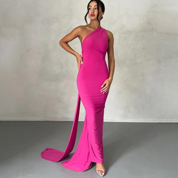 Karilyn | Elegant Sleeveless Evening Halter Bodycon Dress