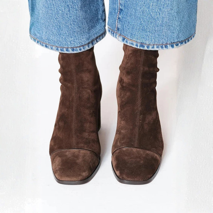 Jennifer | Elegant Comfort Heel Boots