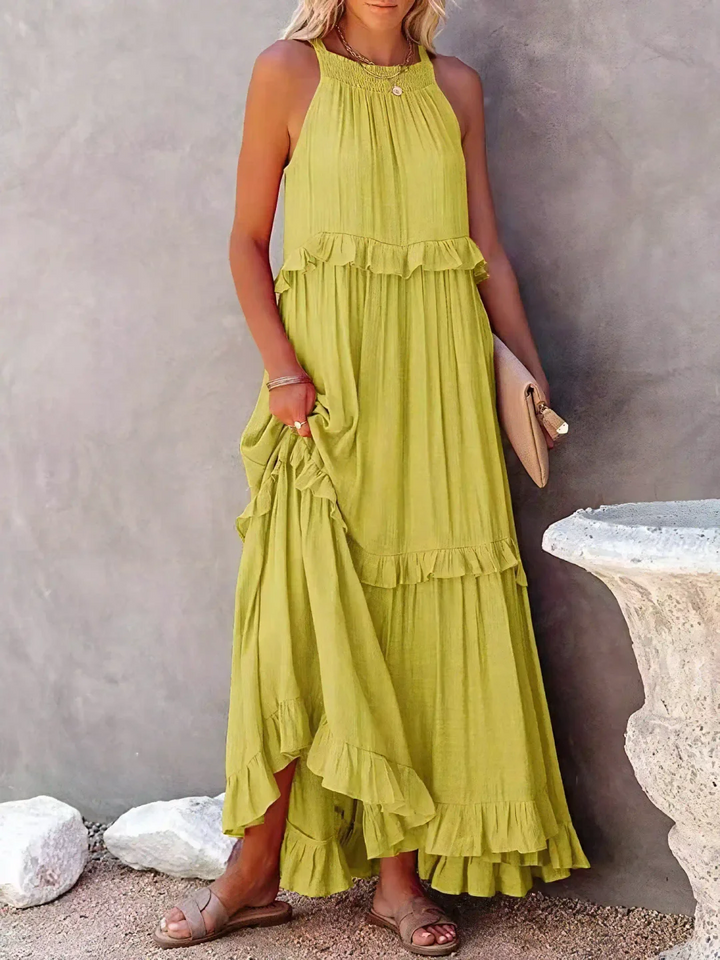 Cherry | Flow & Flutter Women Maxi Dress