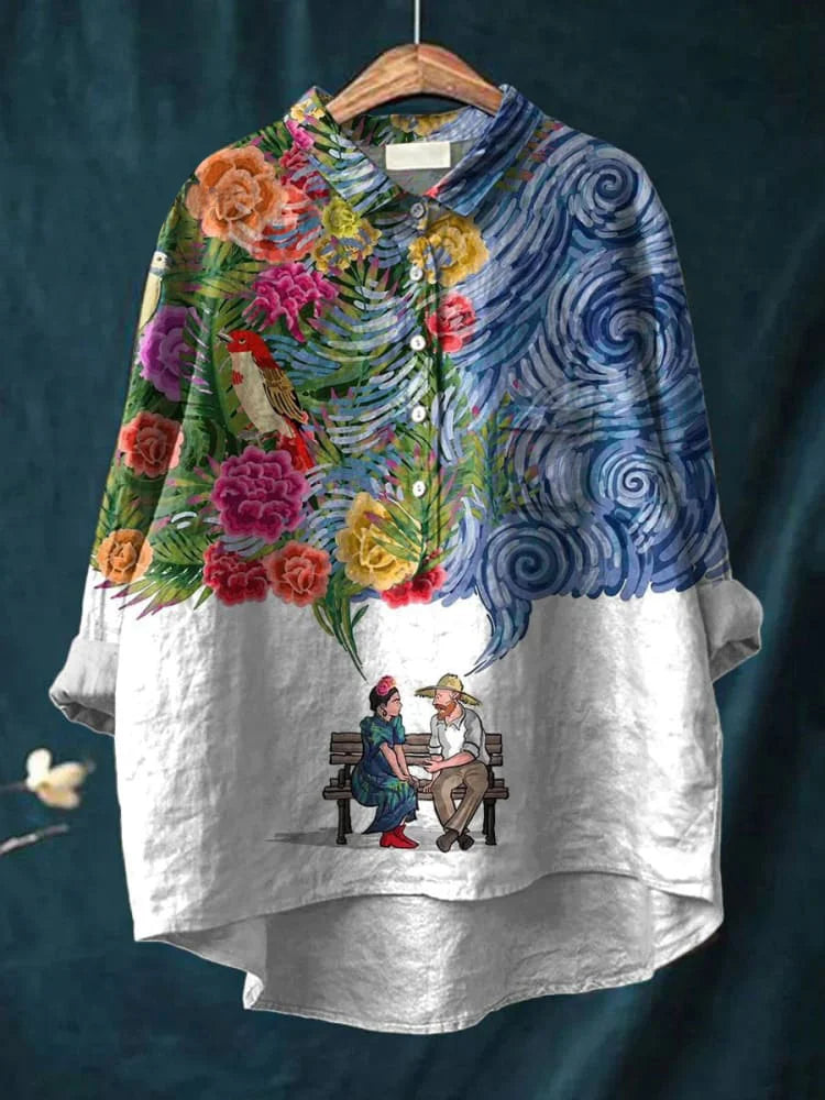 Emily | Women Van Gogh Art Shirt