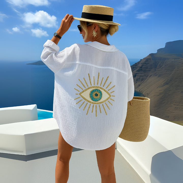 Blessie| Women Casual Ibiza Blouse