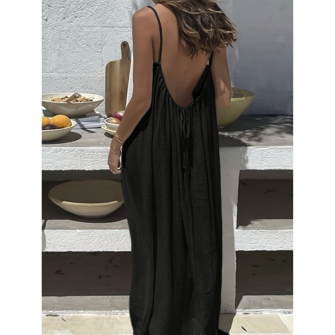 Afila| Casual Backless Cami Summer Dress
