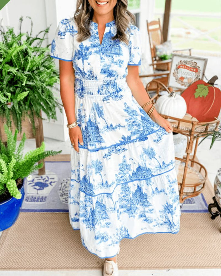 Jireh | Women Printed Maxi Dress