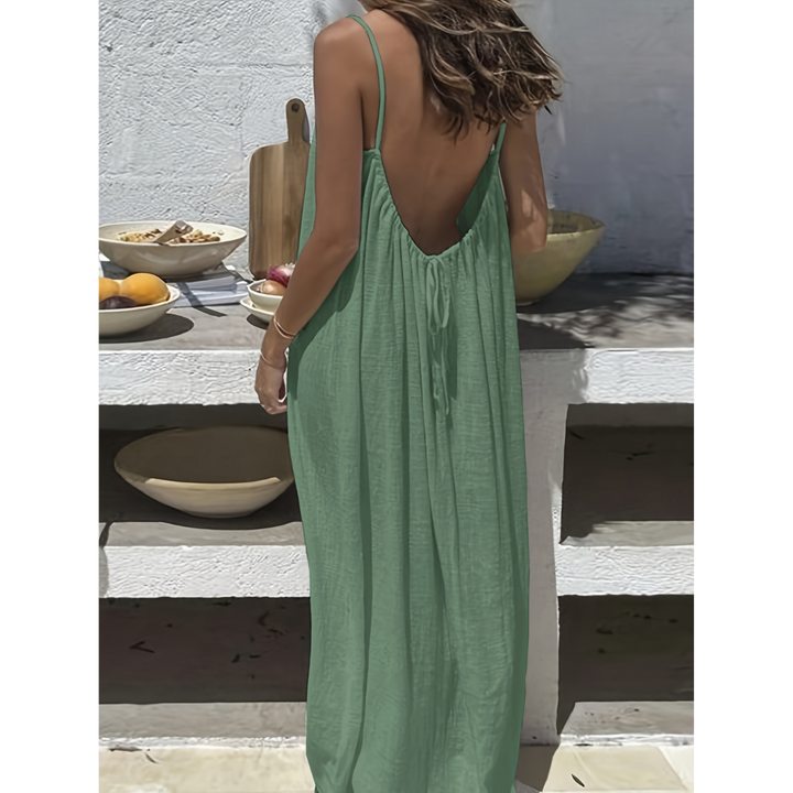 Afila| Casual Backless Cami Summer Dress