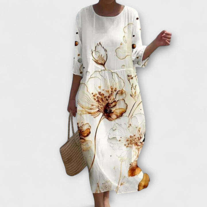 Shae | Elegant Women Floral Maxi Dress