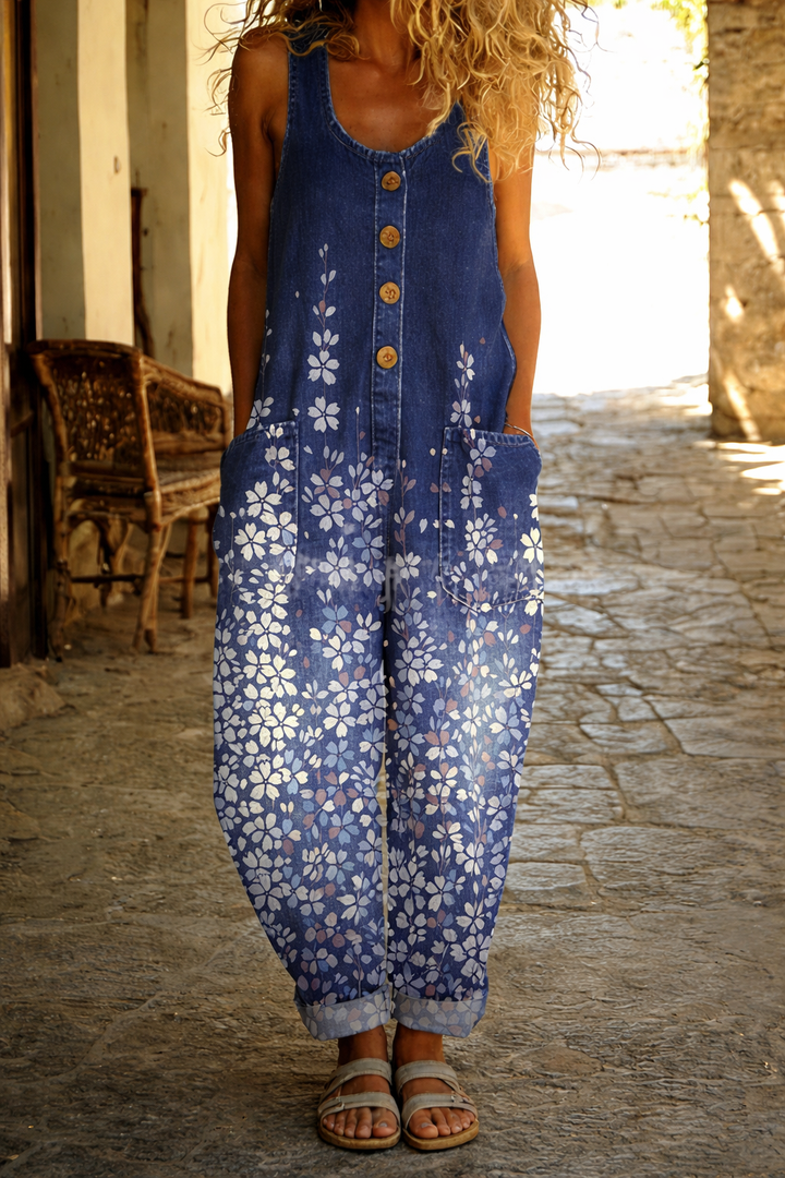 Harlow | Vintage Wide-Leg Overalls
