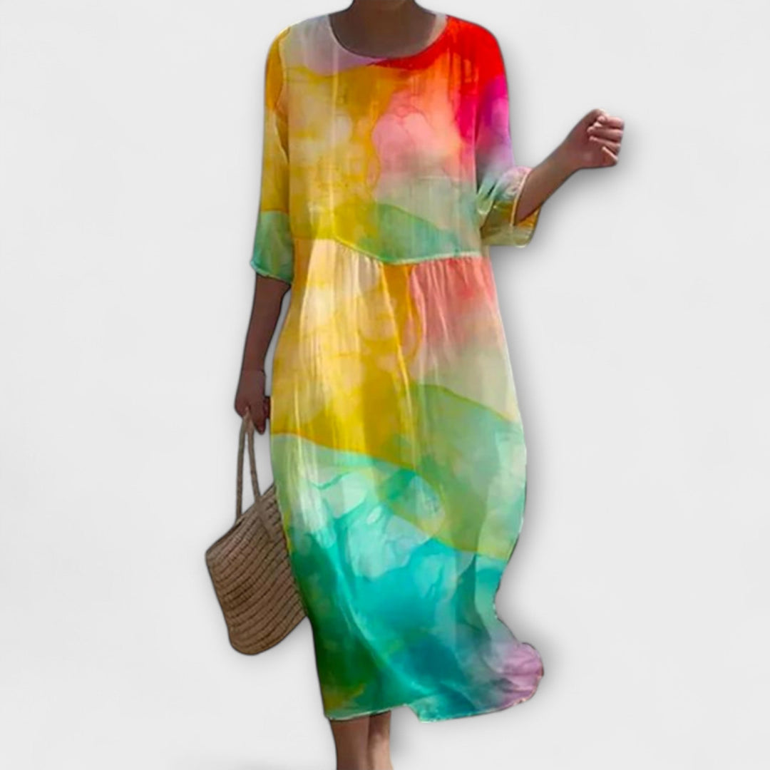Shae | Elegant Women Floral Maxi Dress