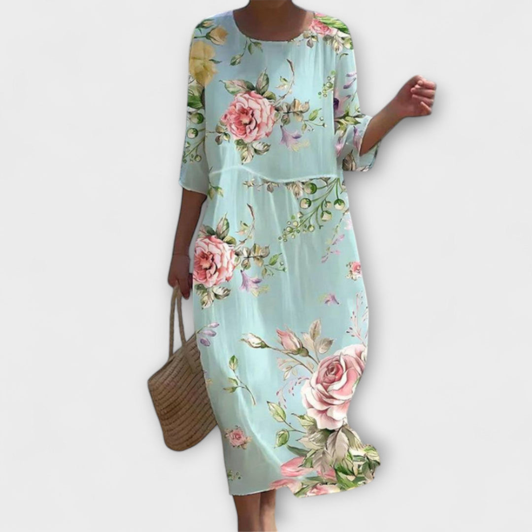 Shae | Elegant Women Floral Maxi Dress