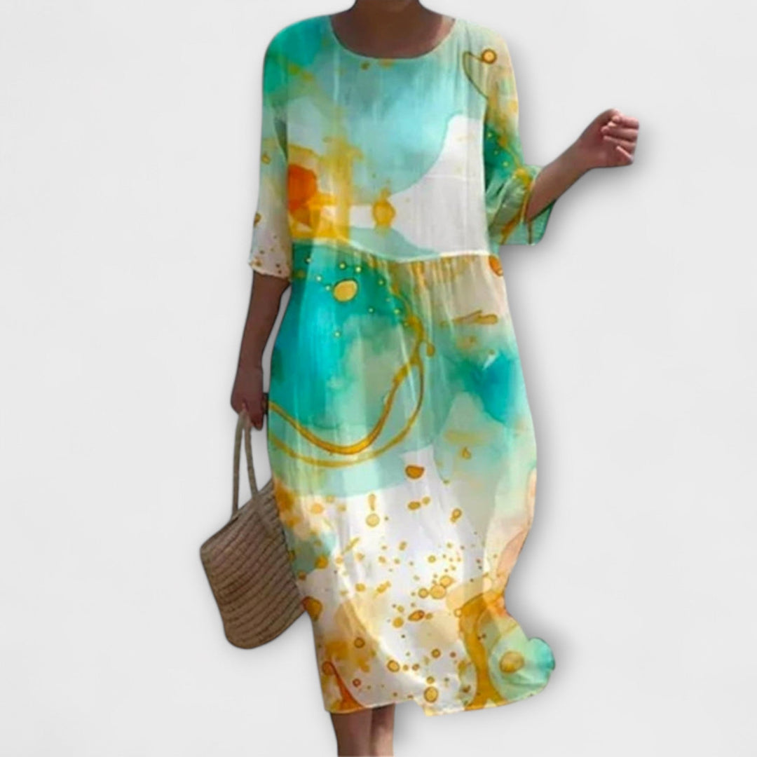 Shae | Elegant Women Floral Maxi Dress