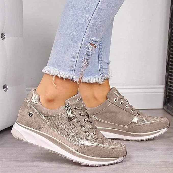 Wendy | Zip-Up Orthopedic Comfort Sneaker