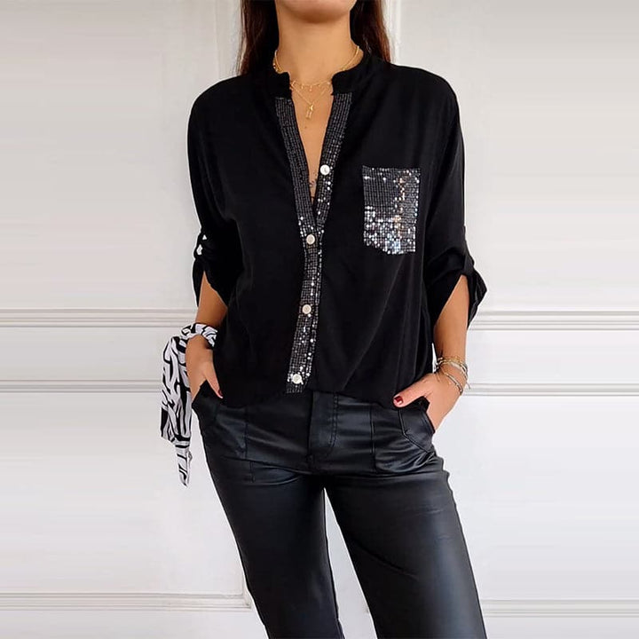 Danica | Women Sequin Detailed Blouse