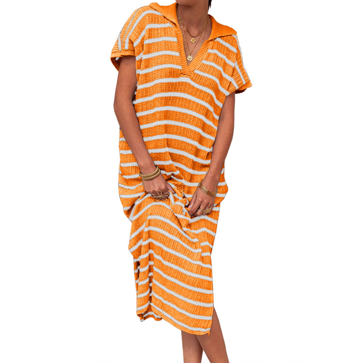 Odessa | Summer Graceful Slit Loose Women Maxi Dress