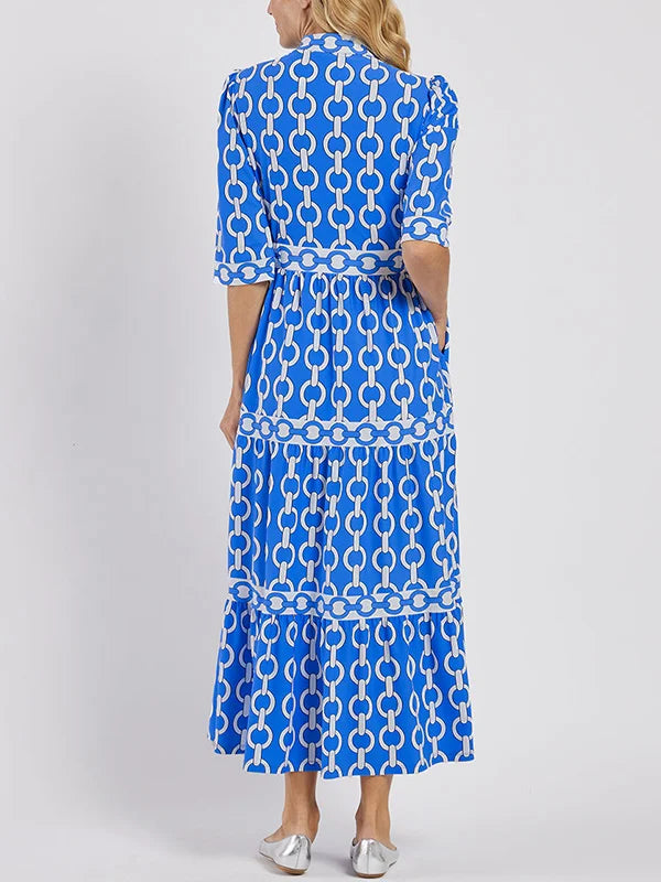 Alyana | Chain Link Women Midi Dress