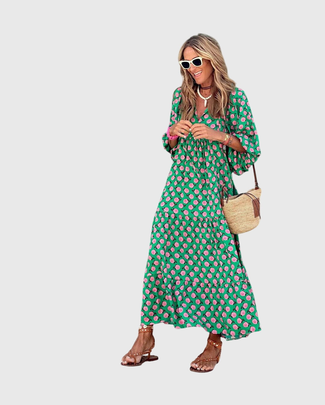 Sarah | Women Boho Maxi Dress