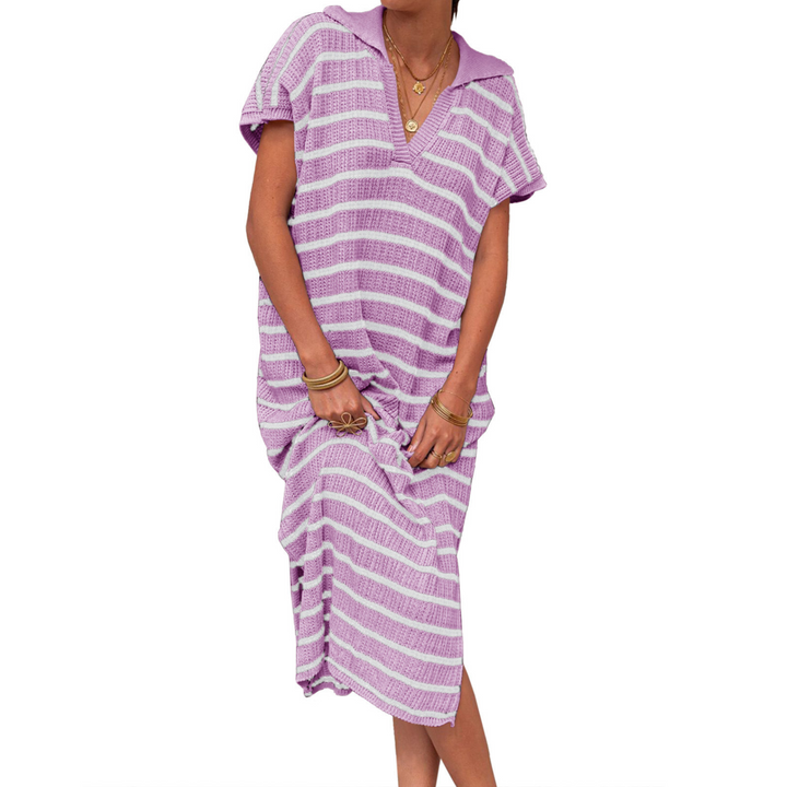 Odessa | Summer Graceful Slit Loose Women Maxi Dress