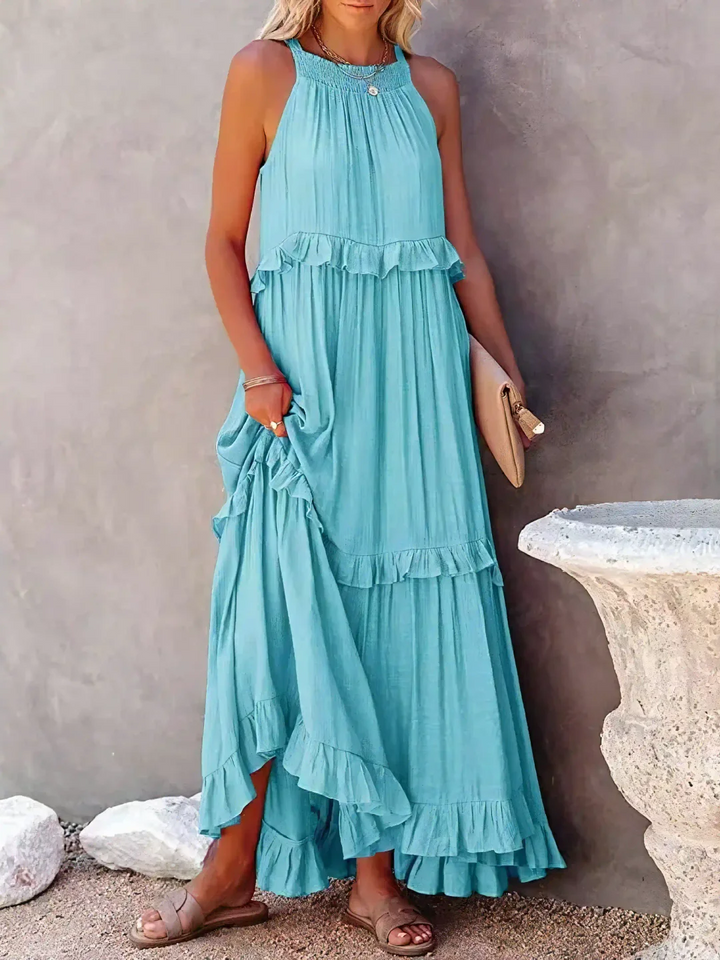 Cherry | Flow & Flutter Women Maxi Dress