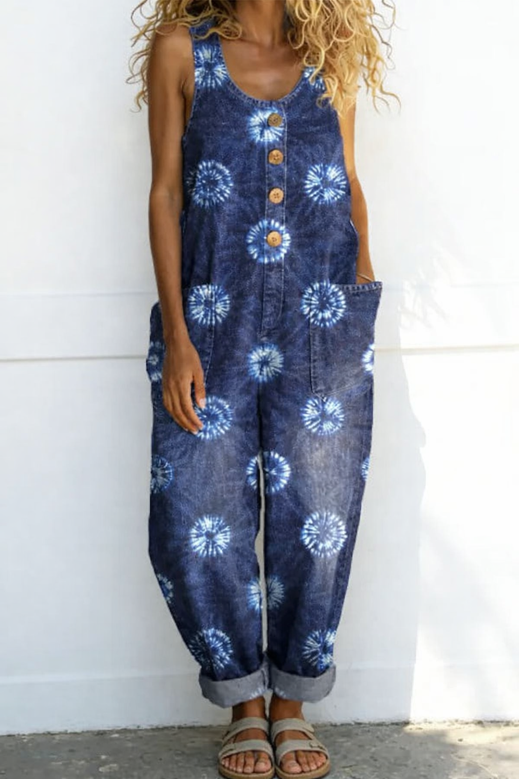 Harlow | Vintage Wide-Leg Overalls