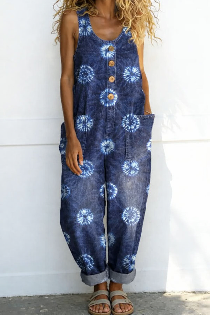 Harlow | Vintage Wide-Leg Overalls