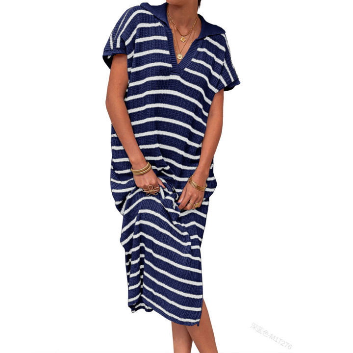 Odessa | Summer Graceful Slit Loose Women Maxi Dress