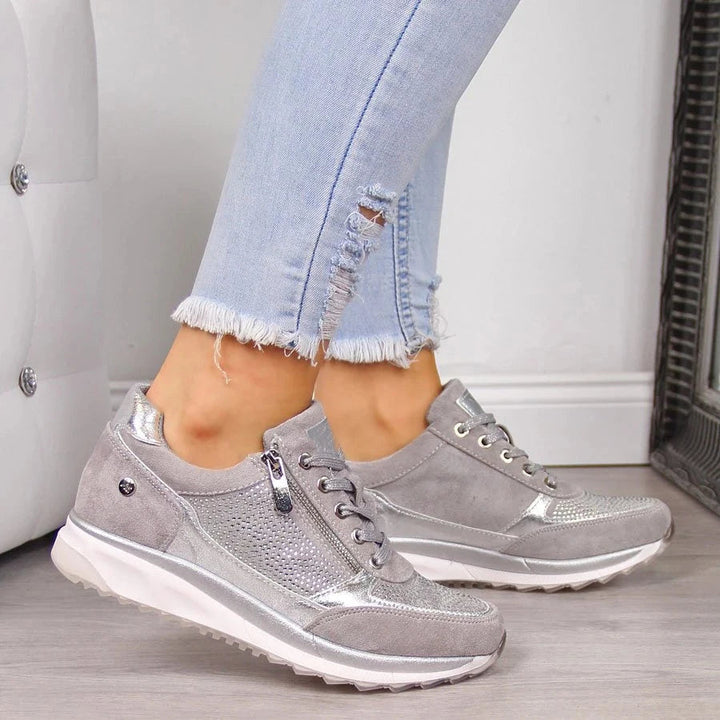 Wendy | Zip-Up Orthopedic Comfort Sneaker