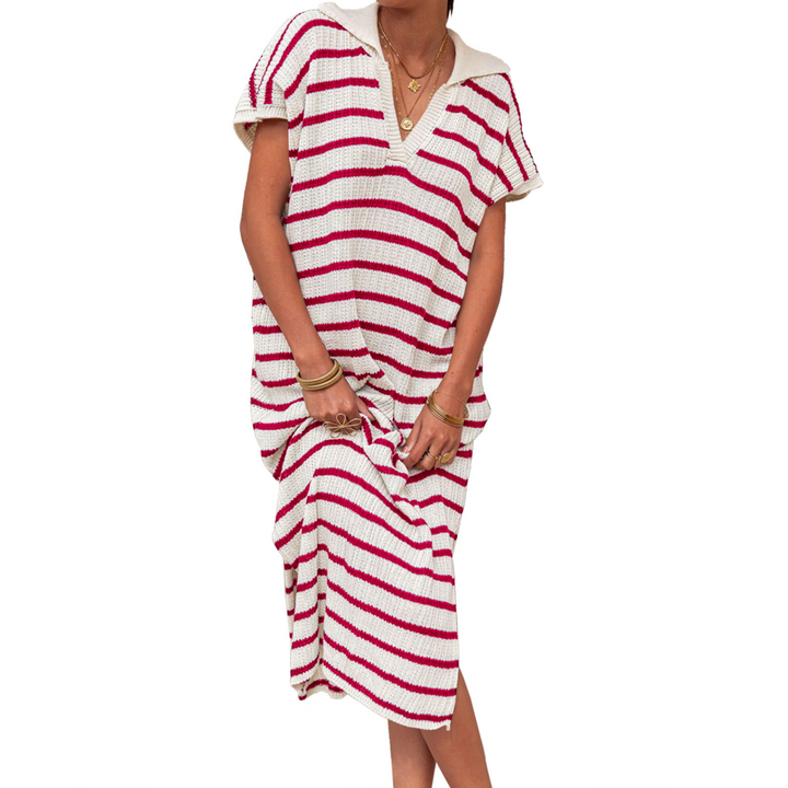 Odessa | Summer Graceful Slit Loose Women Maxi Dress