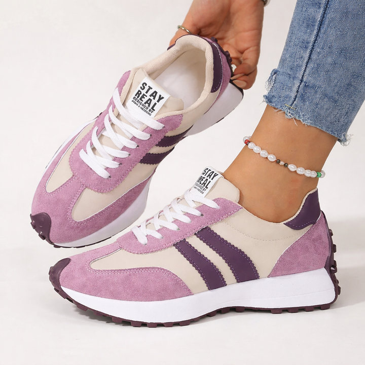 Aurora | Orthopedic Retro Block Sneaker