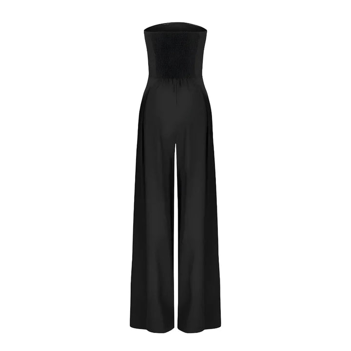 Amber | Elegant Strapless Jumpsuit