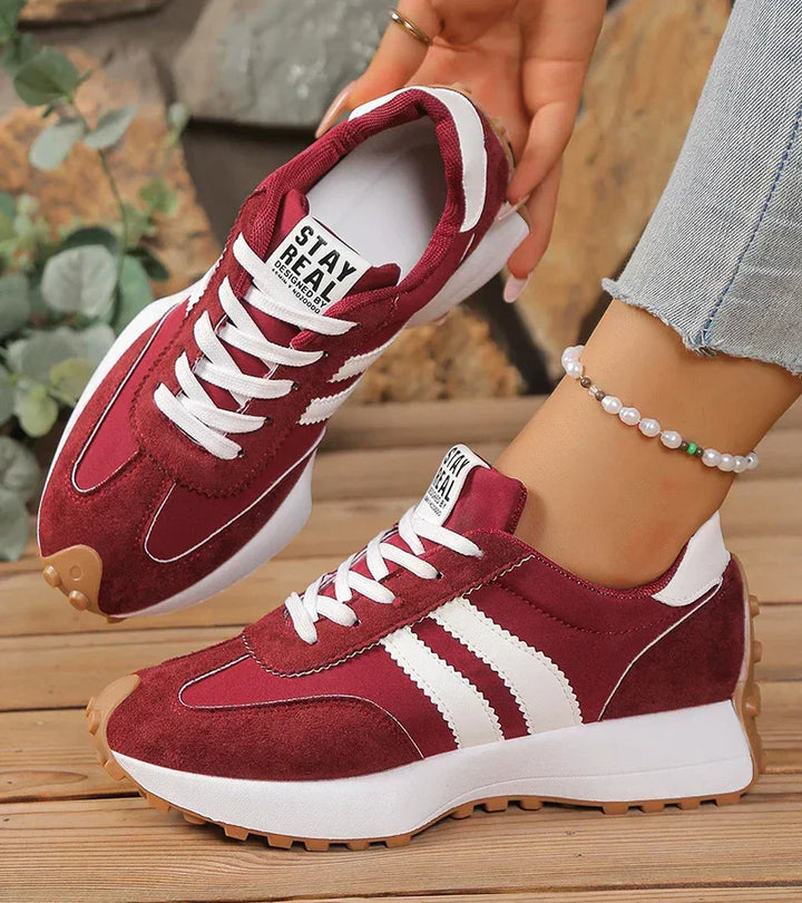 Aurora | Orthopedic Retro Block Sneaker