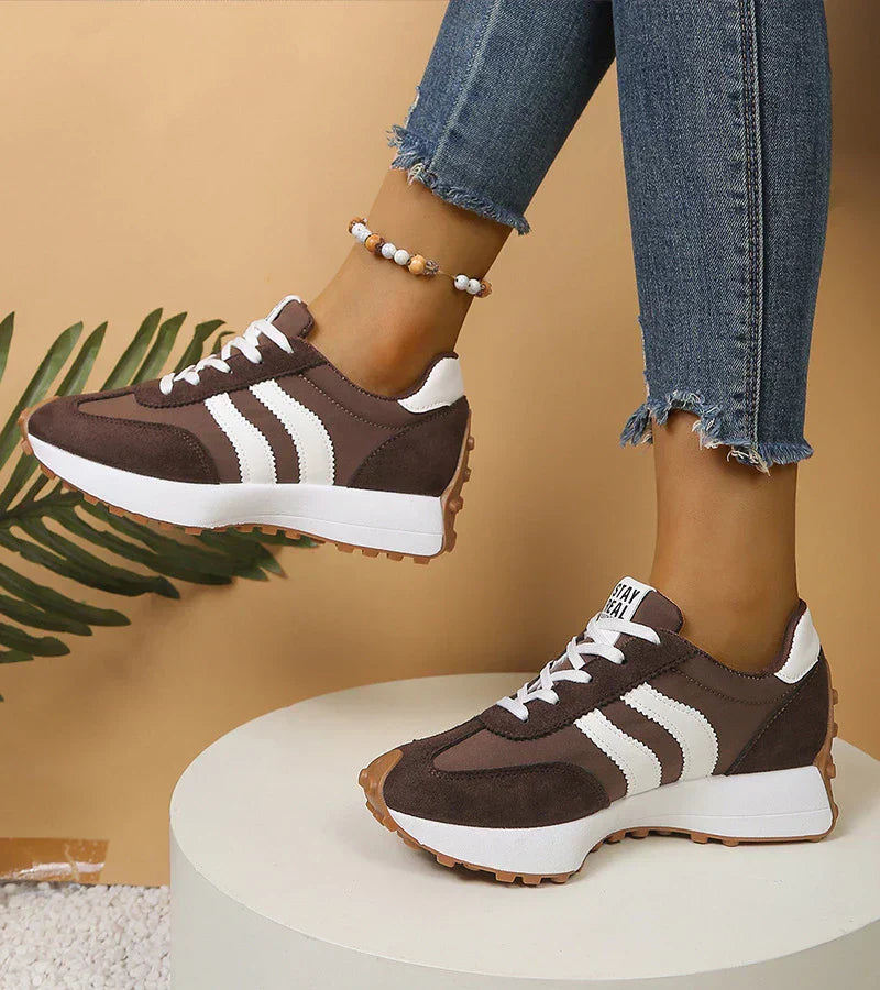 Aurora | Orthopedic Retro Block Sneaker