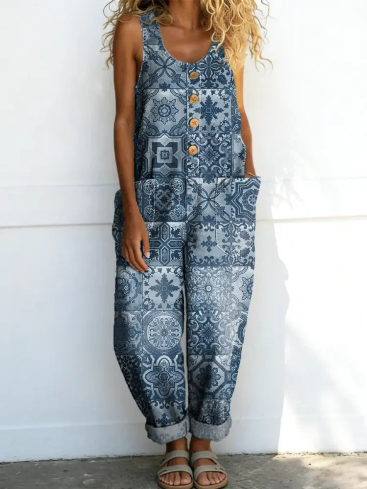 Harlow | Vintage Wide-Leg Overalls