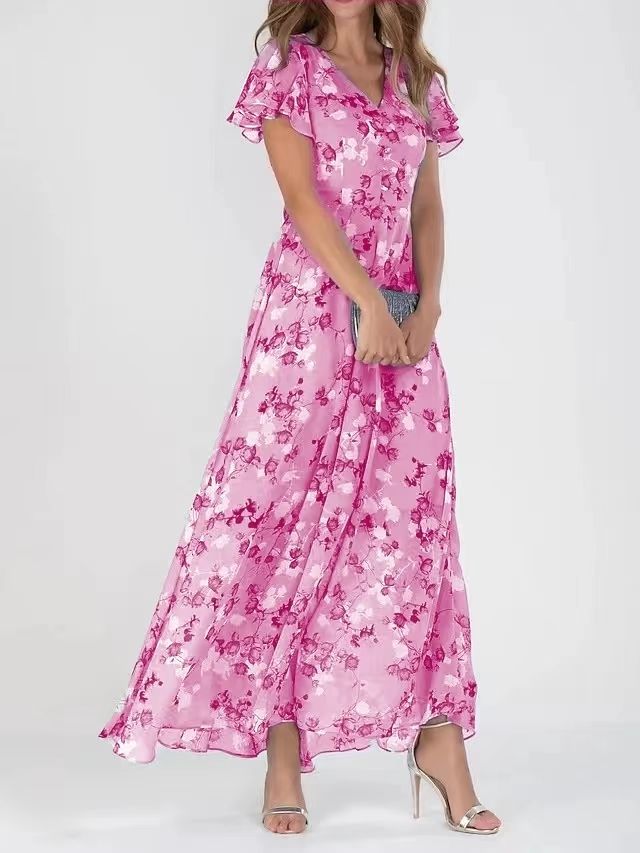 Brenda | Flowing Women Floral Maxi Dress
