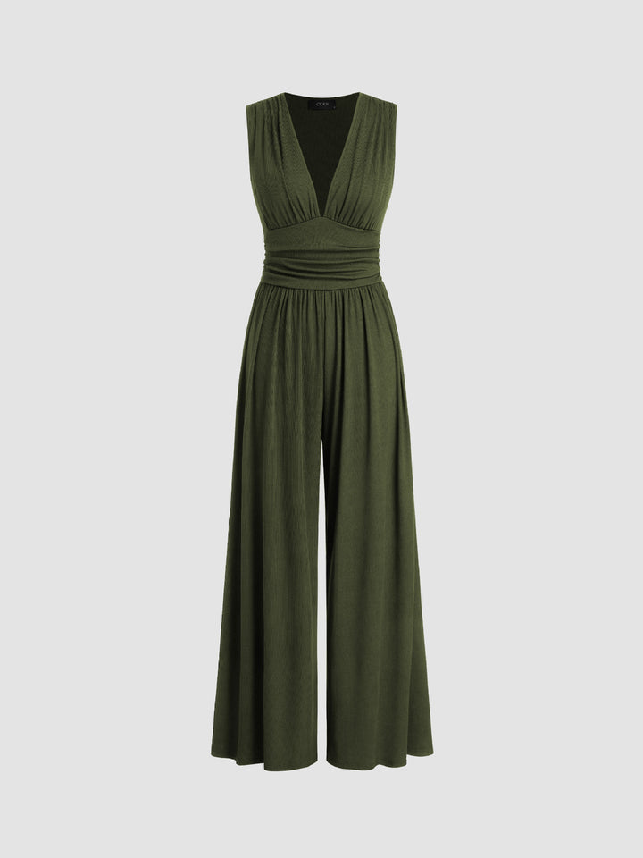 Solange | The Sleeveless Wide-Leg Jumpsuit