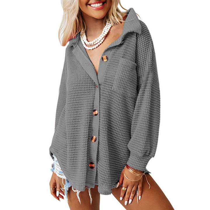 Kumot | Comfy Long Sleeve Button Down Collared Blouse