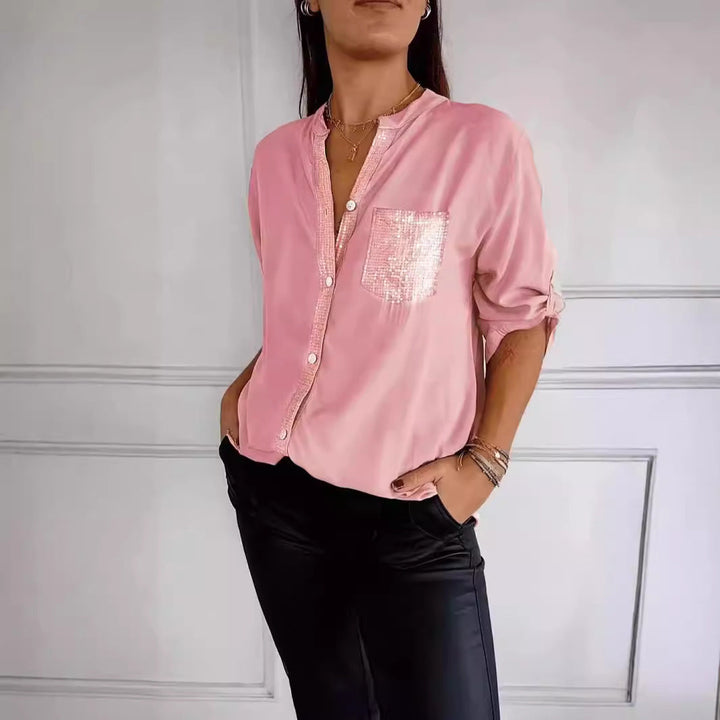 Danica | Women Sequin Detailed Blouse