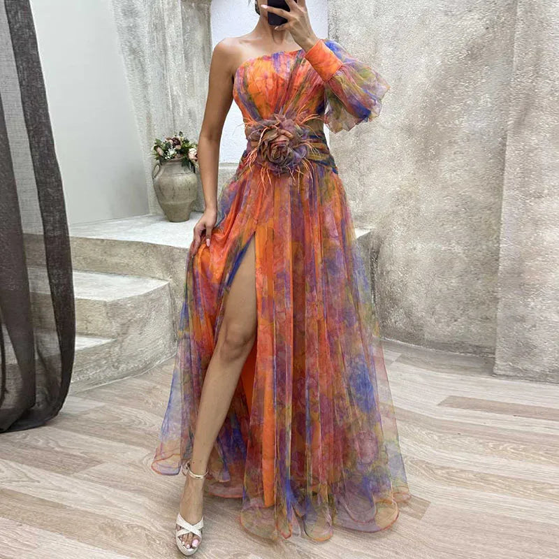 Juliana| Dreamy Floral Elegance Dress