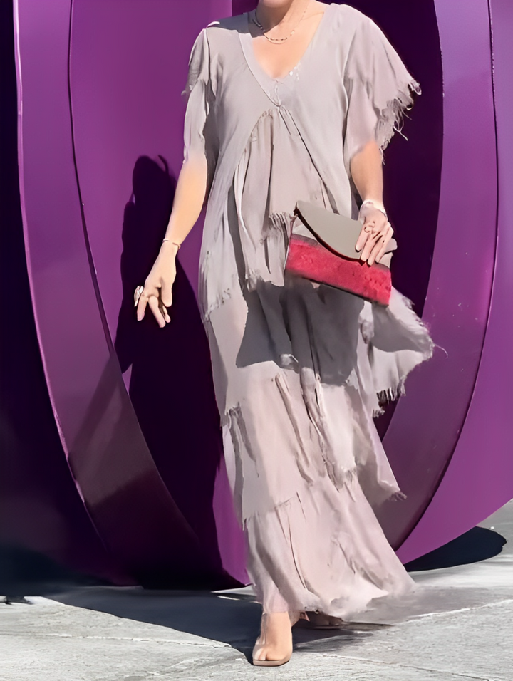 Lynette | Elegant Flowing Long Dress