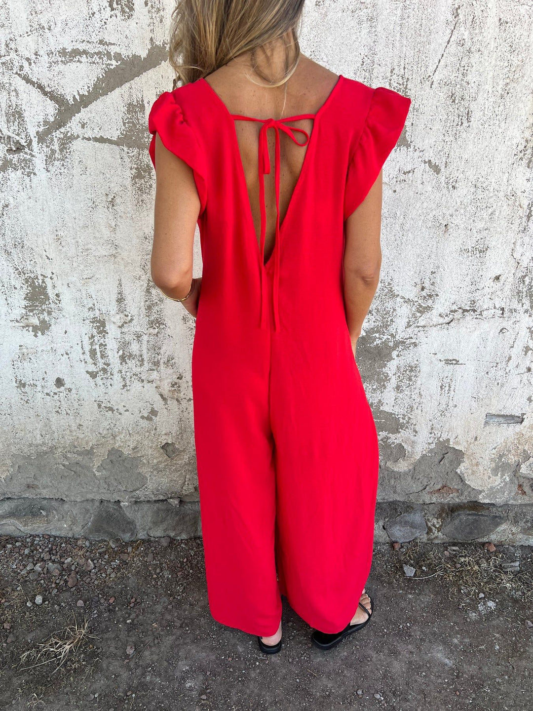 Cassandra | Trendy V-Neck Women Jumpsuit