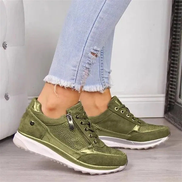 Wendy | Zip-Up Orthopedic Comfort Sneaker