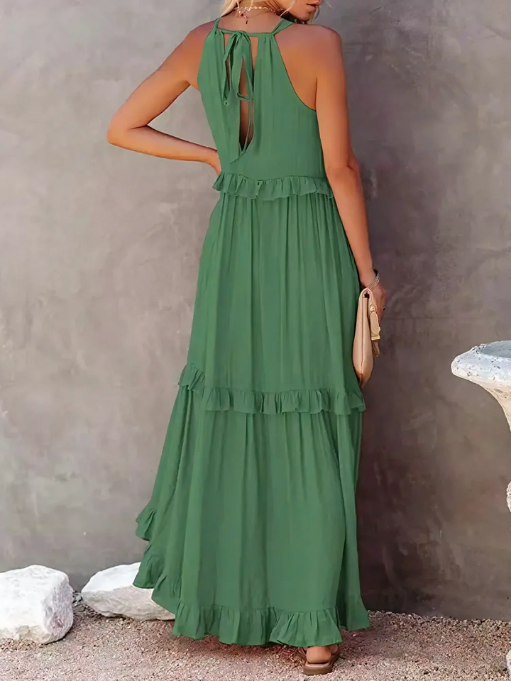 Cherry | Flow & Flutter Women Maxi Dress