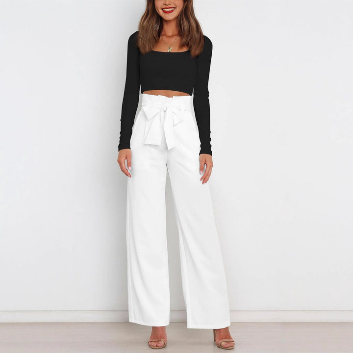 The Confidence Fit High-Waist Wide-Leg Trousers