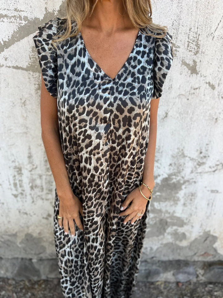 Cassandra | Trendy V-Neck Women Jumpsuit