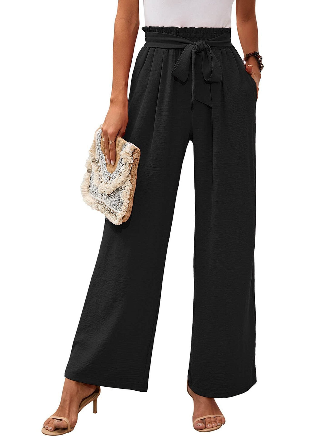 Camille | High-Waist Belly-Smoothing Trousers