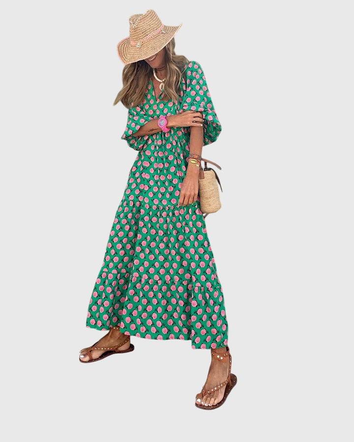 Sarah | Women Boho Maxi Dress